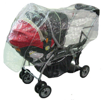Sit and stand stroller rain cover sale